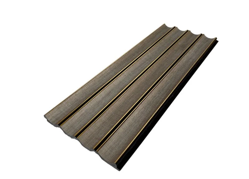 Luksusowy panel ścienny PS z metalowymi liniami
