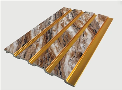 Panel ścienny z błyszczącego marmuru PS Golden Line