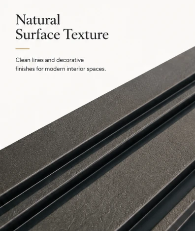 Textured PS Wall Panels For Interior Projects factory